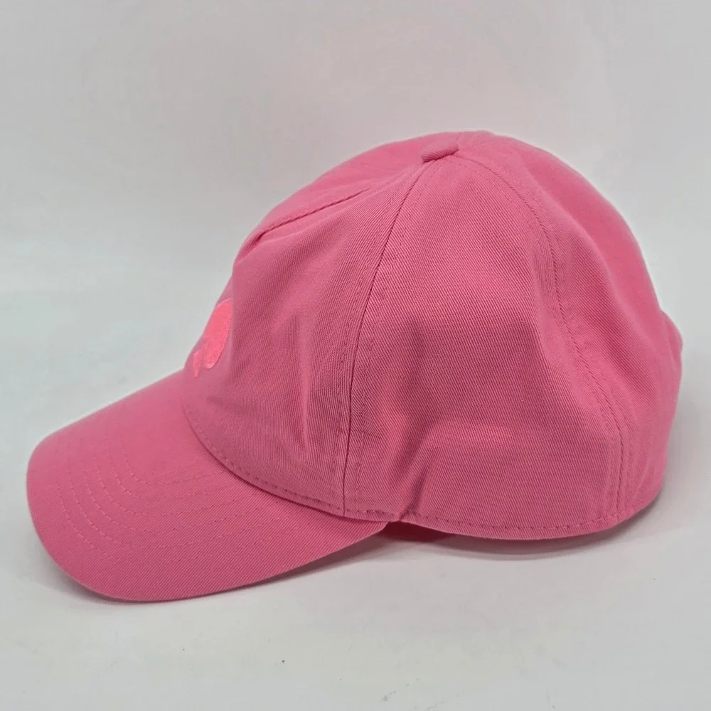 Kate Spade Baseball Cap Embroidered Logo Strawberry Shake Pink KS1003745C Hat